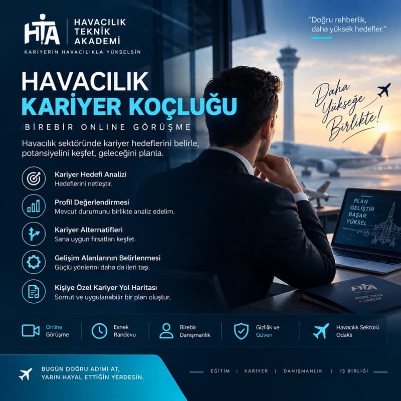 Havacılık Kariyer Koçluğu | Birebir Online Görüşme