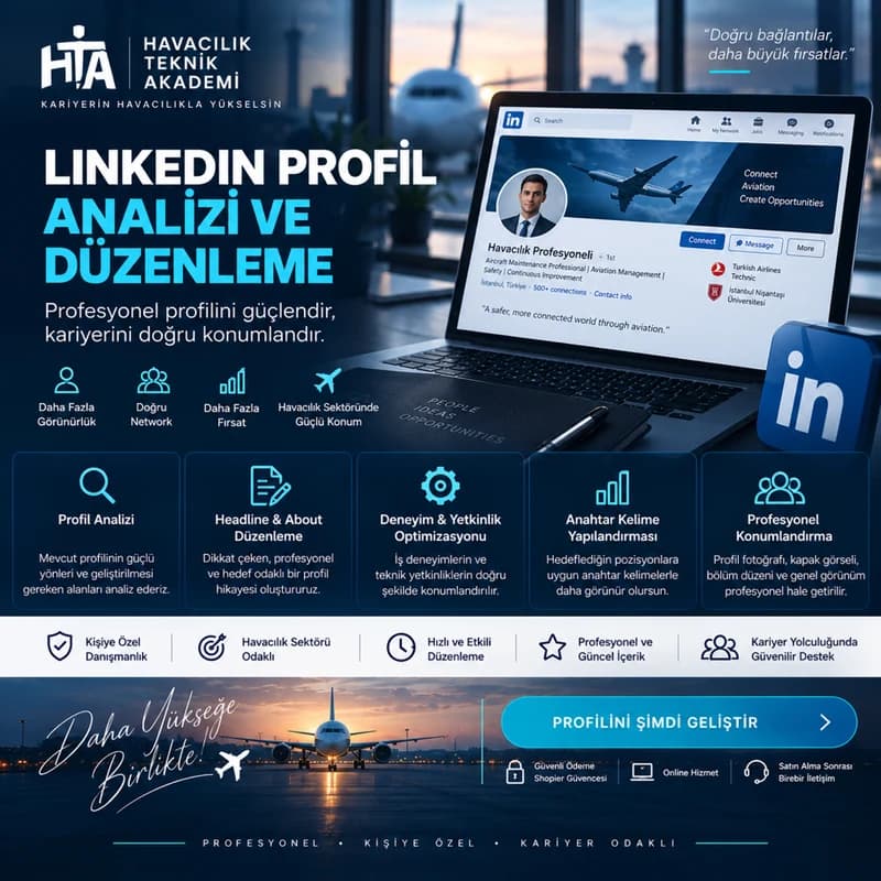 LinkedIn Profil Analizi ve Düzenleme | Profesyonel Profil Optimizasyonu